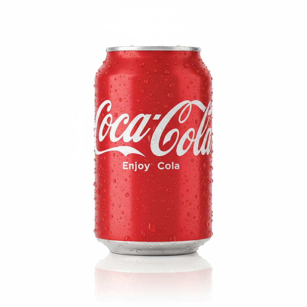 Coca-Cola en lata, el refresco clásico de siempre para acompañar tus pizzas, raciones y bocadillos de La Bodeguita.